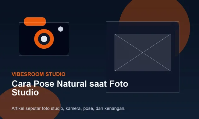Cara Pose Natural saat Foto Studio