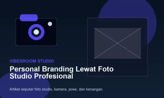 Personal Branding Lewat Foto Studio Profesional