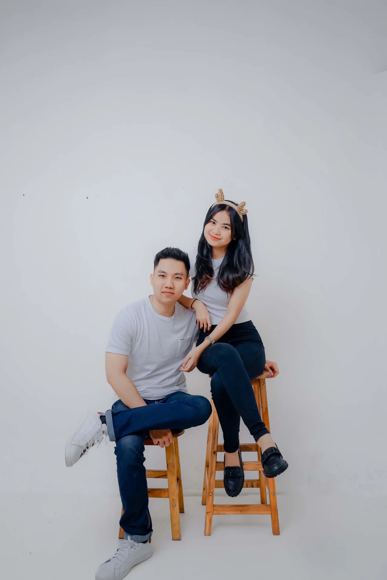 Contoh hasil foto self photo di Vibesroom Studio