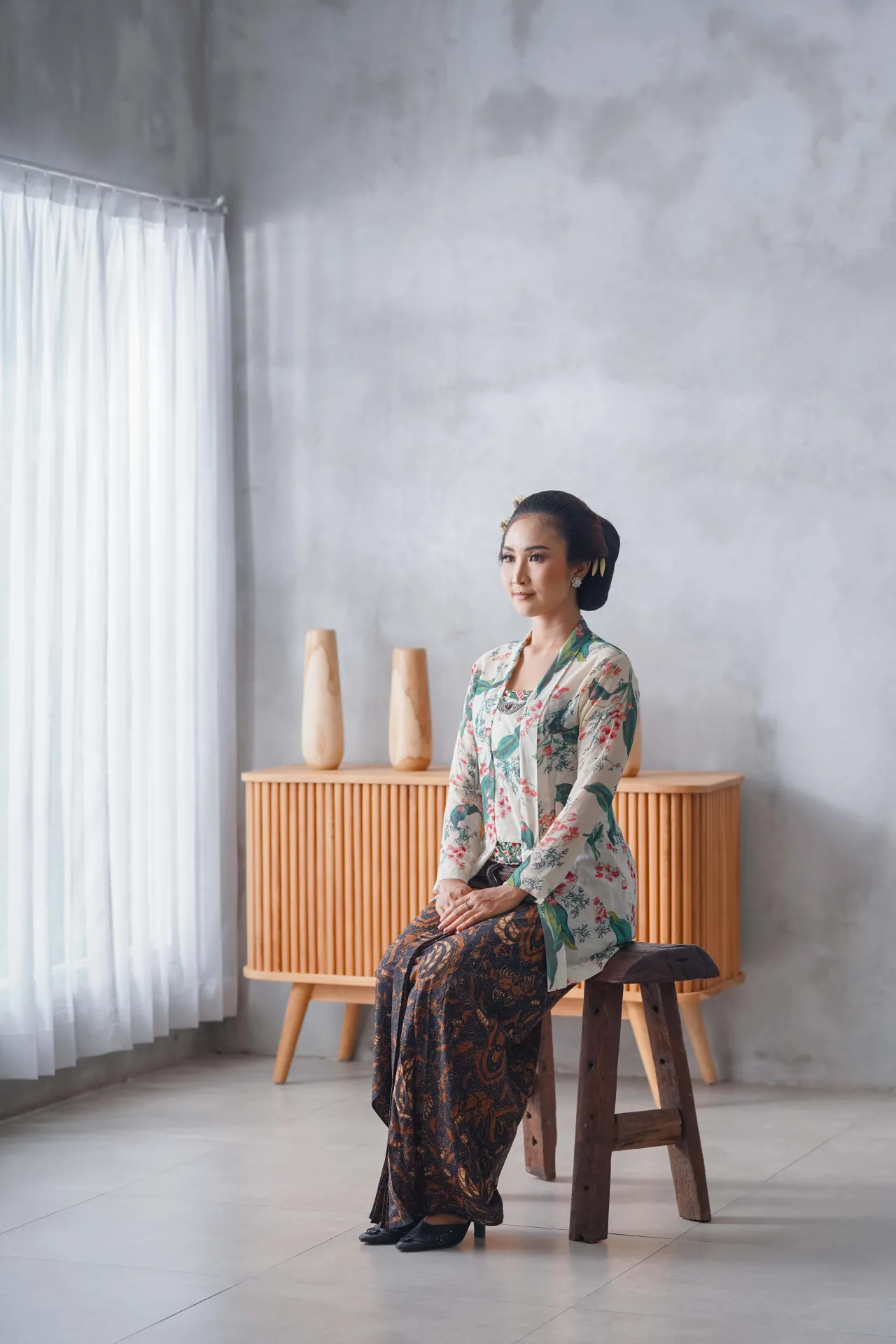 Contoh hasil foto single di Vibesroom Studio